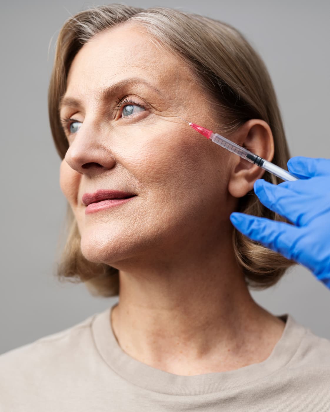 Wrinkle relaxing injections consultation at The One Clinic