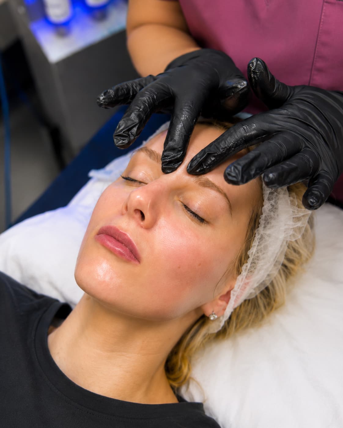 HydraFacial Keravive scalp consultation at The One Clinic