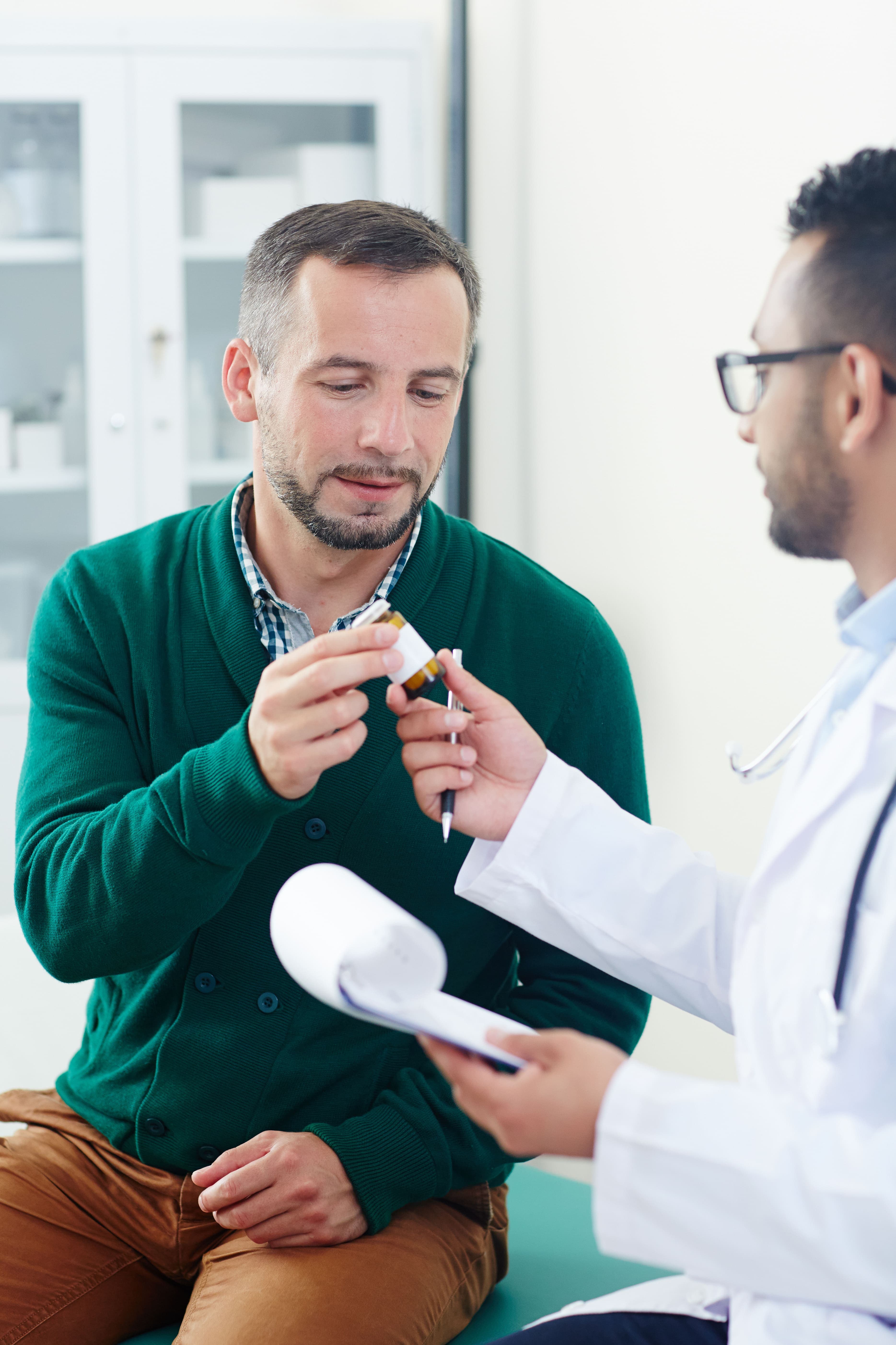 Men's health consultation at The One Clinic Leicester